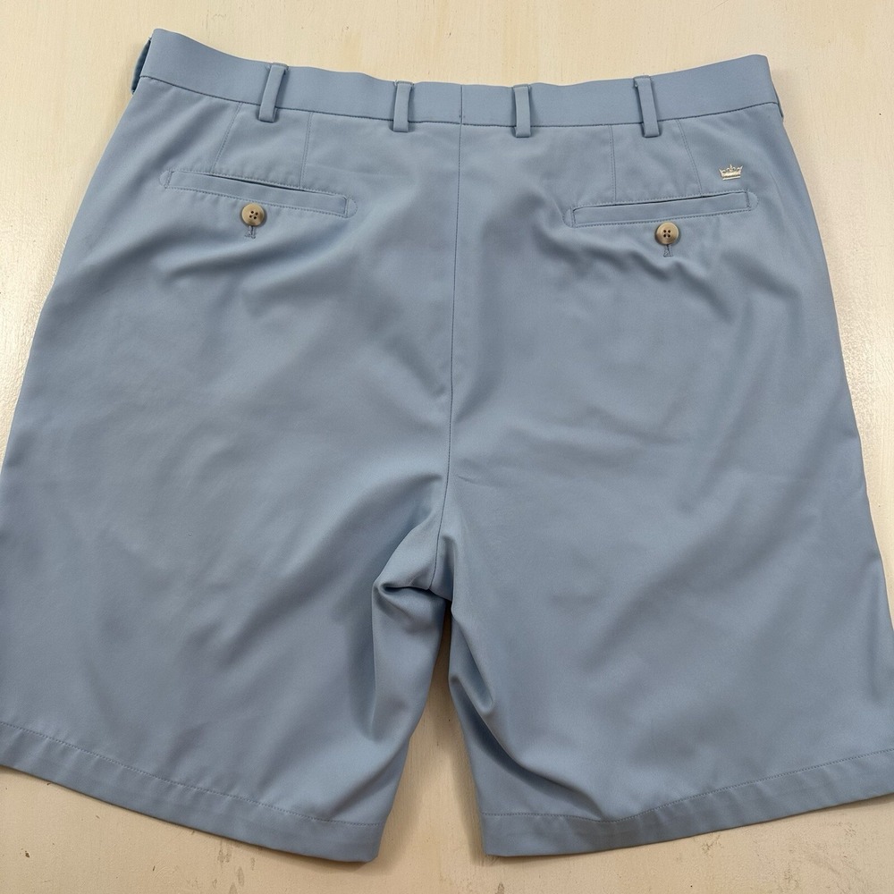 Peter Millar salem shorts Men's 36 Performance Chino Golf Light Blue Wicking‎ - Picture 9 of 14